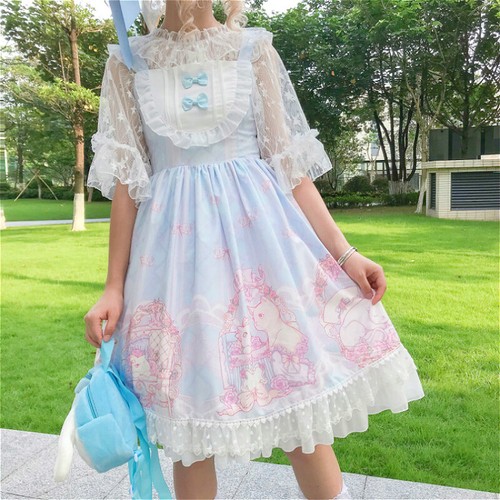 Femme fille lolita robe - femme,
