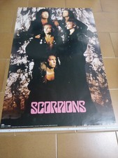Affiche Scorpions 1989 Vintage En Très Bon État