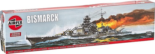 Airfix bismarck model - bismarck,