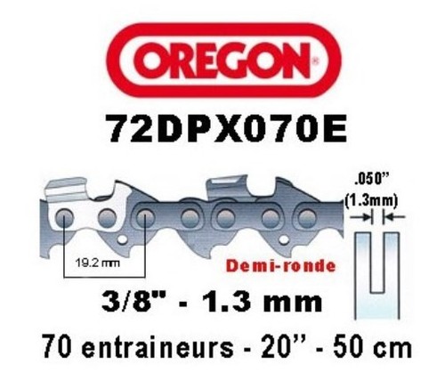 Chaine tronçonneuse oregon - chaine,