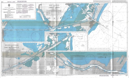 Carte golfe mexique de - carte, du
