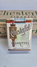 Paquet de cigarettes US Army Chesterfield WW2 jamais ouvert