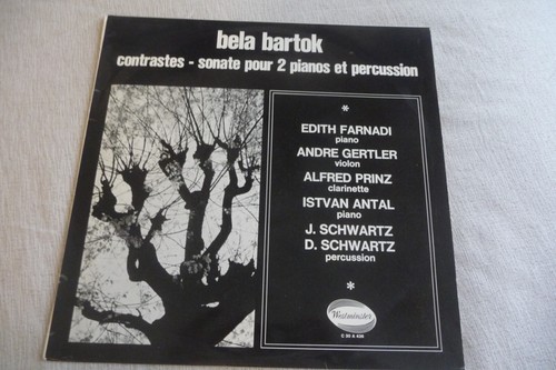 Bartok sonata piano - lp,