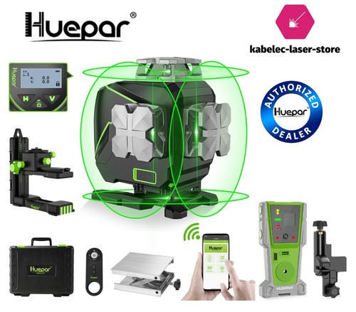 Lot niveau laser huepar