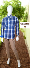 Gaastra Taille M ? chemise manches longues carreaux bleus edition limitée