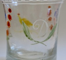 VERRE GOBELET NORMAND, ancien
