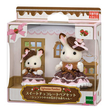Ensemble paire chocolat sucré