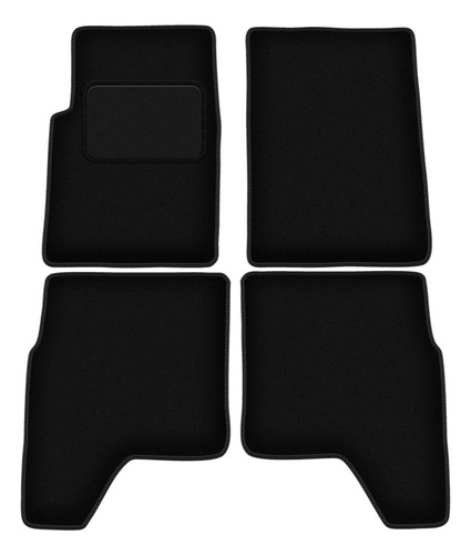 Tapis sol velours noir - tapis, en