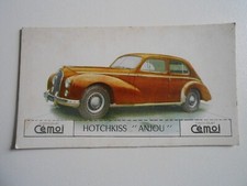 ANCIENNE CHROMOS CHOCOLAT CEMOI HOTCHKISS ANJOU