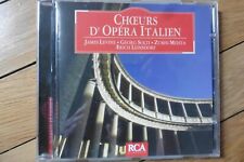 CD Musique classique Choeurs d'Opéra italien Lévine Solti Zubin Mehta Leinsdorf