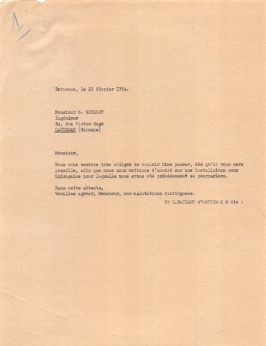 1954 baillot estivaux - l,