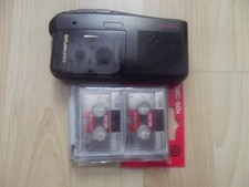 Dictaphone S921 vintage avec cassettes neuves,fonctionne.