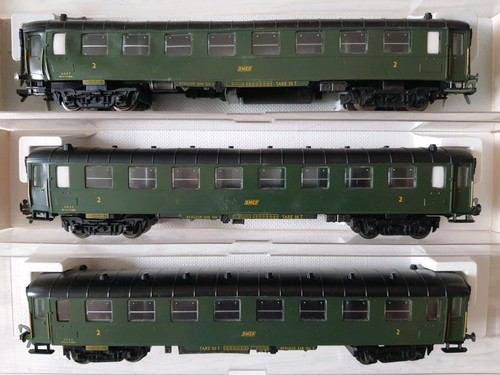 Fleischmann lot 3 wagons - ho,