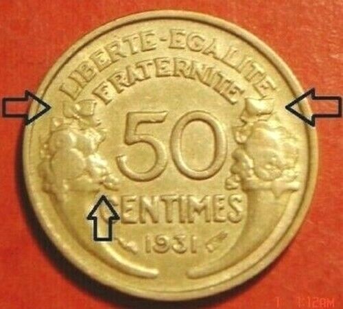 Centimes morlon 1931 - 1931, (sans