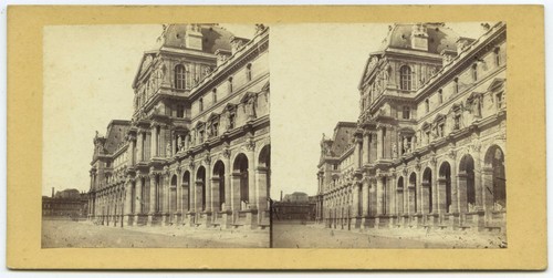Stéréos 1860 le louvre - stéréos,