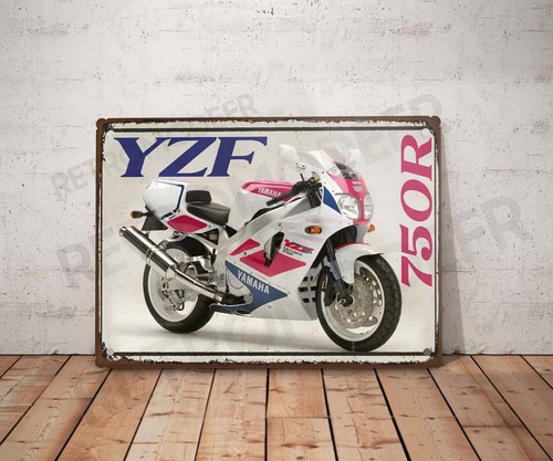 Plaque métal vintage - , yamaha