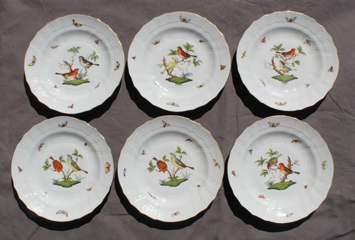 Herend rothschild assiettes - , 6