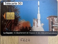 TELECARTE F627 Télécarte Guyane Ariane Espace