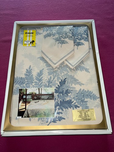 Service table vintage nappe - service,