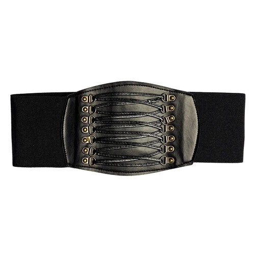 Ceinture corset stretch noir - corset,