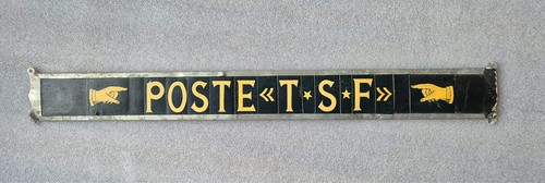Panneau tôle carton poste - &,