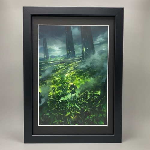 Art encadré necrons canoptek - encadré,