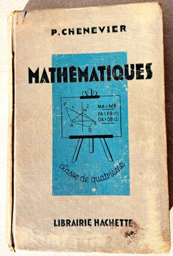 Ancien livre scolaire - ancien,