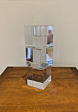 Sublime Bougeoir Cube Cristal Style Arik Levy