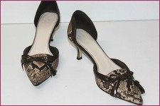 ZARA Escarpins Pointus Cuir