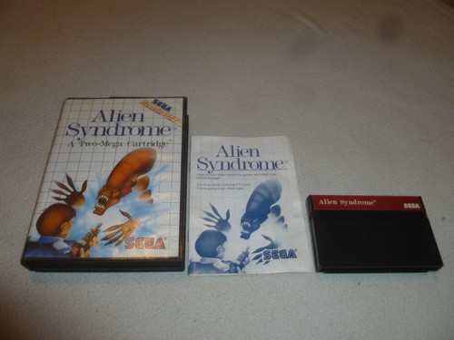 Boxed master system game alien - master,