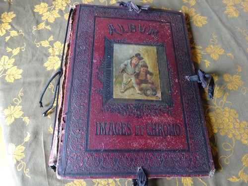 Ancien album chromos - de,