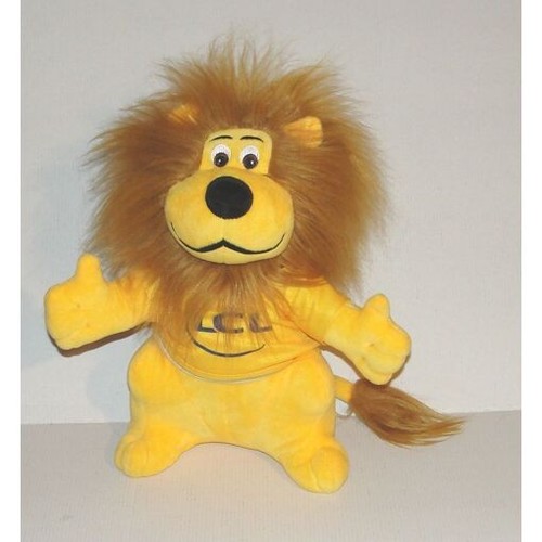 Peluche lion lcl - lion, mascotte