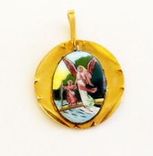 Médaille Emaillée Ange