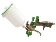 1x Pièce 1,3mm Pistolet Vert Vernis Voiture Basislack Transparent Lackpoint $