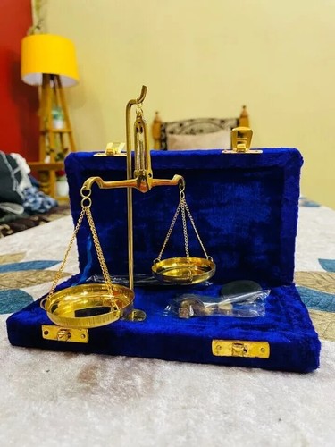 Ancienne balance laiton - ancienne, en