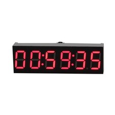 0,36 Pouce 6 Bits Horloge LED Horloge Électronique Numérique avec Deuxième 5988