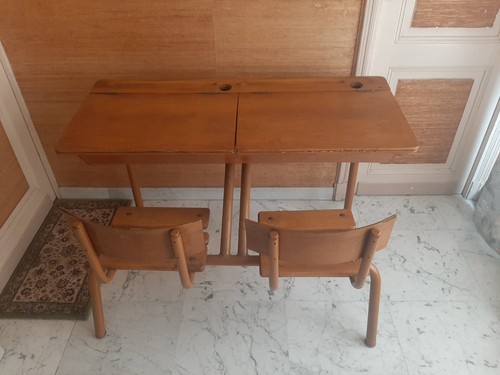 Ancien pupitre double