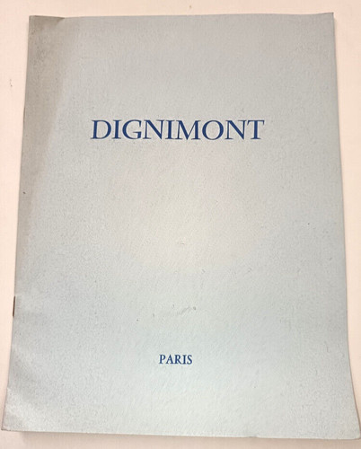 Catalogue exposition dignimont - exposition,