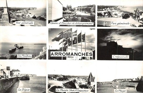 Arromanches pontons digue - arromanches,