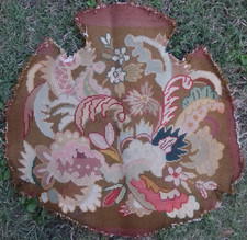 Tapisserie ancienne de siège