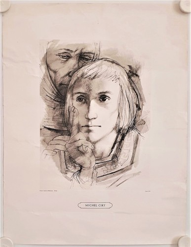 Affiche michel ciry noël - affiche,