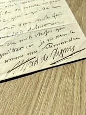 ALFRED DE VIGNY - belle lettre