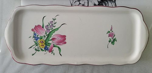 Plat cake faience - plat, en