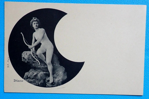 Cpa 1900 femme nue - cpa,