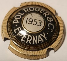 Capsule de champagne Pol Roger & Cie 1953
