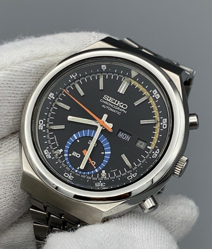 Seiko sports 6139 7060 blue - seiko,