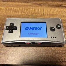 Console Gameboy Micro Argent