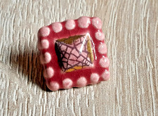 joli BOUTON ceramique mercerie