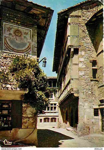 Carte postale pérouges - carte,