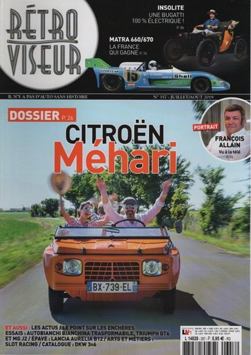 Retroviseur 357 citroen mehari - retroviseur,